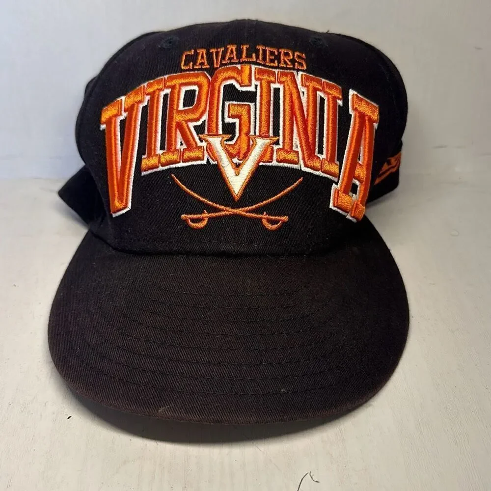 New Era Virginia Cavaliers Hat Cap SnapBack Blue Orange‎